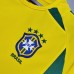 Brazil 2002 World Cup Home Yellow Soccer Jersey